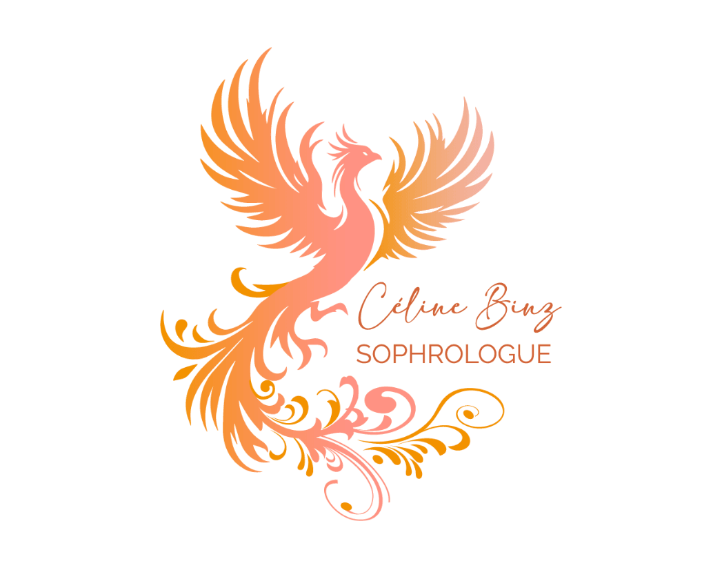 Logo représentant un phoenix orange